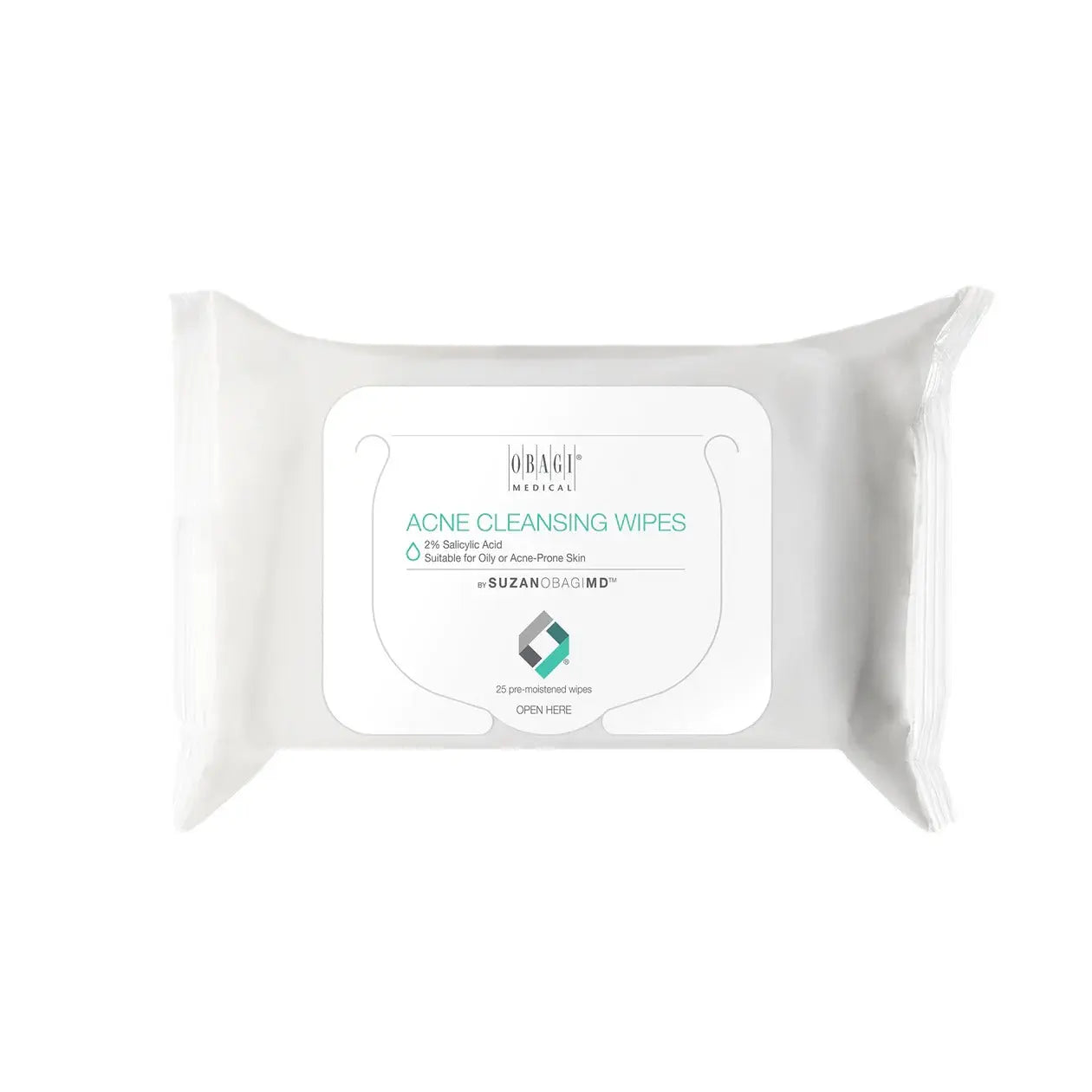 SUZANOBAGIMD­ Acne Cleansing Wipe: Pre-Moistened & Textured
