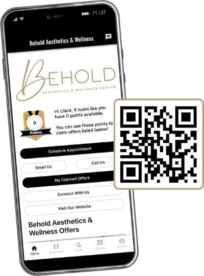 Behold Rewards App on Phone