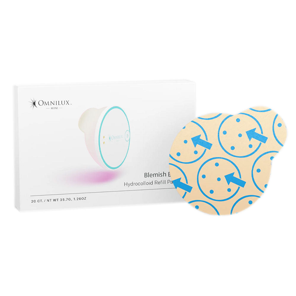 Omnilux Mini Blemish Eraser Hydrocolloid Refills Patches 20 count