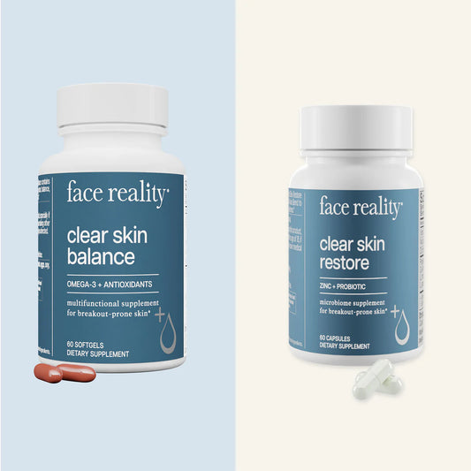 Face Reality Clear Skin Supplement Duo