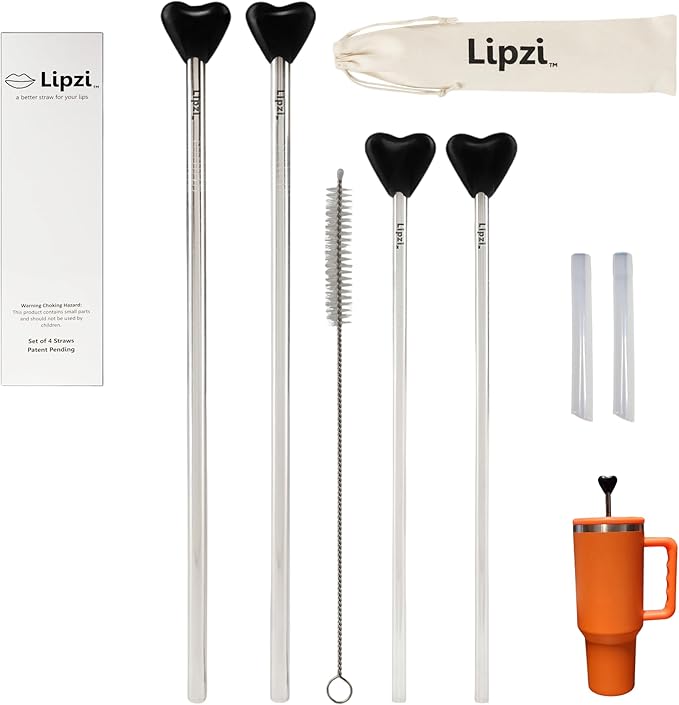 Lipzi Stainless Steel Extension 4 Pack