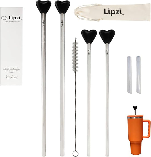 Lipzi Stainless Steel Extension 4 Pack